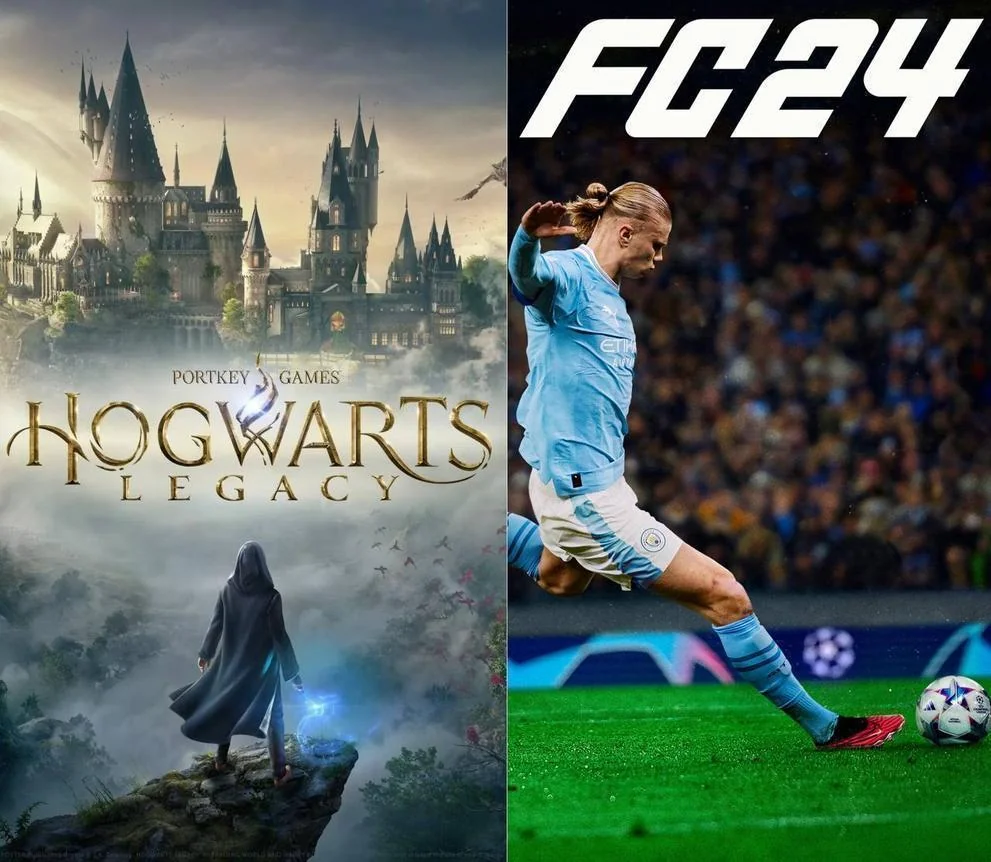 Hogwarts Legacy(PS5) + FC24(PS4/PS5)